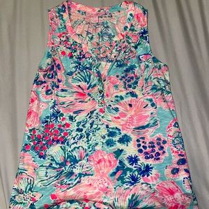 Lilly Pulitzer Floral Tank